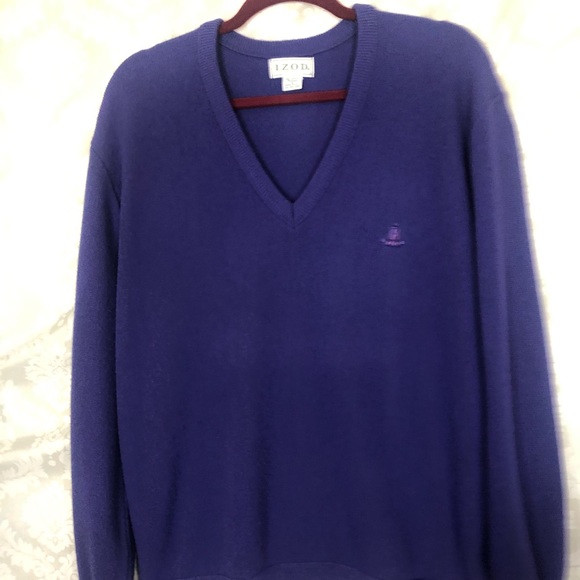 Vintage Izod V Neck Men’s L - Picture 10 of 14